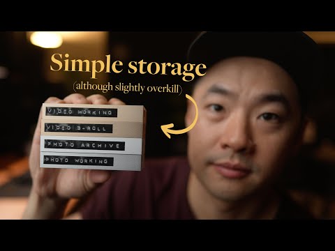 My SIMPLE (But Slightly Overkill) Storage Workflow For Content Creation
