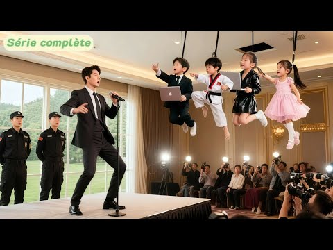 Le PDG annonce sa guérison en conférence, 4 bébés génies font irruption :Papa, Tu es arrêté！