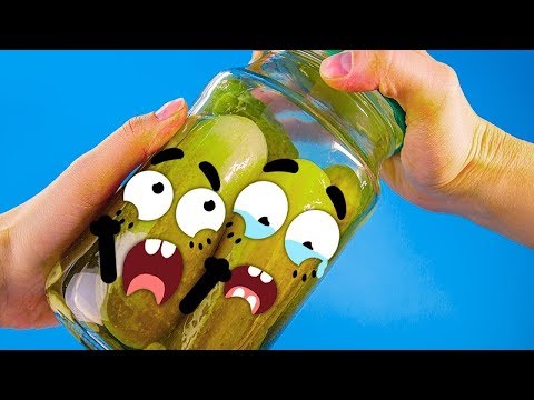 فواكه شجاعة تهوى مشاهدة أفلام الرعب - عالم الخربشة