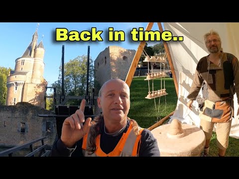 we go magnet fishing at an old castle, and we meet some local vikings