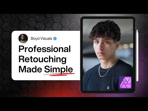 From Raw to Wow: Editing Professional Portraits on iPad Pro with Affinity Photo 2!