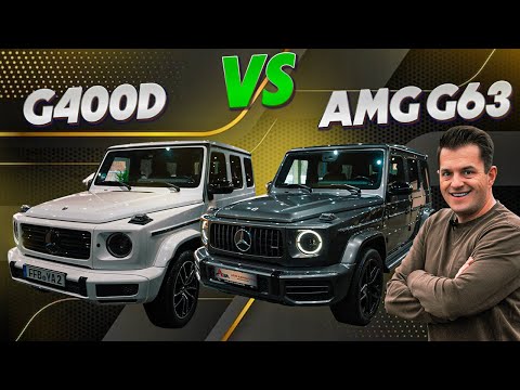 War überrascht ‼️Vergleich G400D vs. G63
