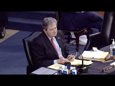 10 13 20 Kennedy questions Judge Amy Coney Barrett during SCOTUS confirmation hearing