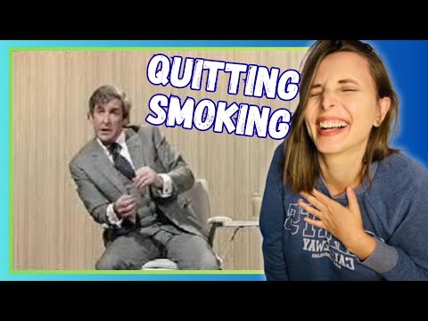 Reacting To DAVE ALLEN ON GIVING UP SMOKING!