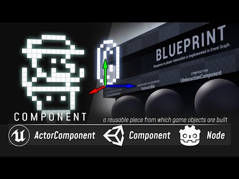 Unreal vs. Unity: Actors & Components, Inheritance & Composition