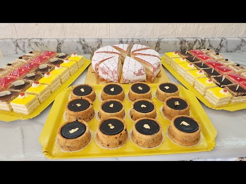 حماقو عليهم كلياني وگاع ليداقهم🤗كيكة لينگوا العجيبة👌48ميني سواري بنصف لتر كريمة+ميني كيك بالنشا💪💰💰💰💰