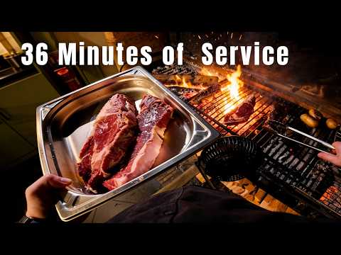 36 Minutes of Service β Steak Grill Rush | Kitchen in Action