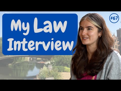 Cambridge from the Inside #67: My Law Interview | University of Cambridge