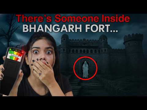 Something MOVED Behind Me In Bhangarh Fort 😭 Real Clip