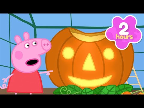 BIGGEST Pumpkin in the WORLD! 🎃 HALLOWEEN Competition 👻 Peppa Pig Full Episodes | 2 Hours