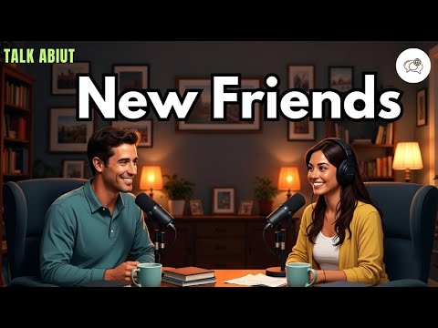 How to Talk About Making New Friends in English | Conversation practice |