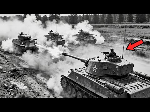 在阿拉庫爾戰役中，五輛美國謝爾曼坦克擊敗了數十輛豹式坦克，令德國人震驚不已