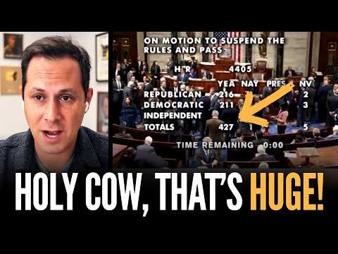 BREAKING: House Passes Epstein Files Release 427–1