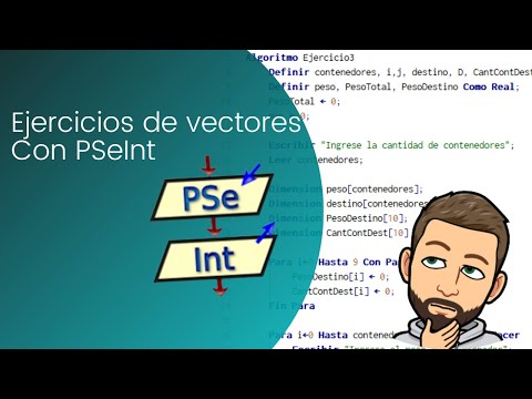 Ejercicio de vectores con PsInt