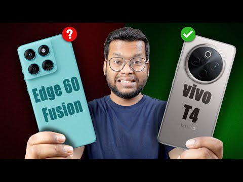 vivo T4 vs Moto Edge 60 Fusion Best Smartphone under 25000 | Motorola Edge 60 Fusion vs vivo T4 5G