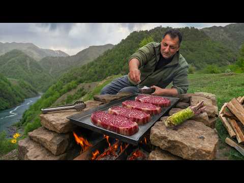 Wasabi-Marinated A5 Wagyu Steak: How I Always Grill a Perfect Cut🍖