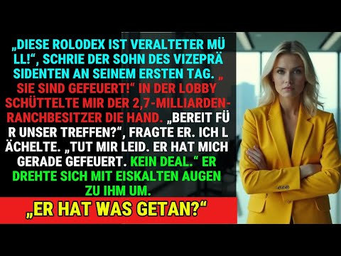 Er Feuerte Mich Vor Einem Milliardär – Was Dann Geschah Beendete Seine Karriere