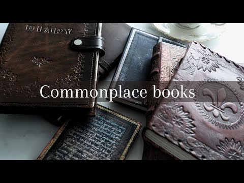 Commonplace books & journals: my COMPLETE collection + advice
