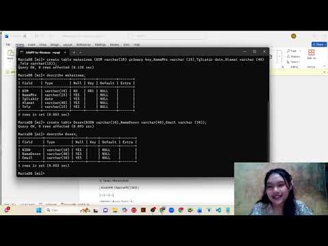 Cara membuat database di mysql