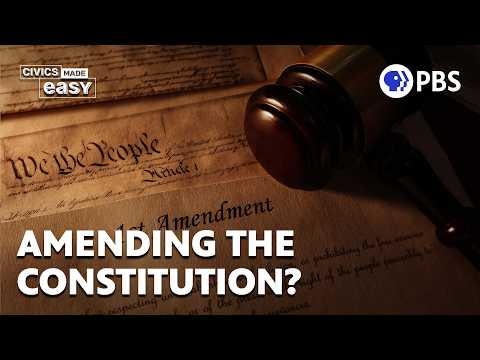 The Amendment Process Explained | Civics Made Easy