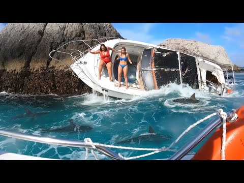 Idiots In Boats Caught on Camera