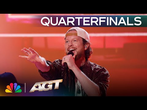Austin Brown’s Original Song “Whiskey” Has Everyone On Their Feet! | AGT 2025