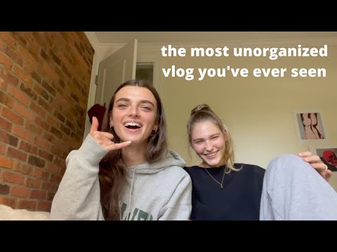 a very messy vlog