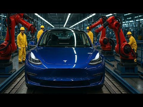 Inside the Tesla Factory: From Raw Materials to Electric Supercar (Full Process)
