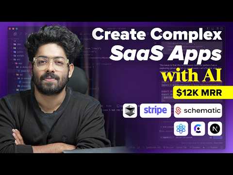 Build A Complex SaaS With AI | Schematic, Stripe, Clerk, Next JS, Cursor AI