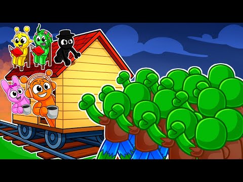 Turning the Train into Our HOUSE in Dead Rails!