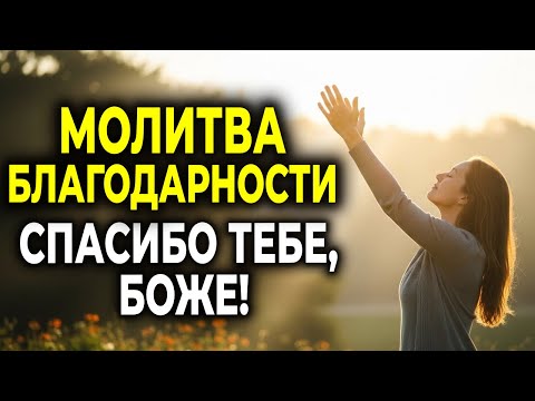 МОЛИТВА БЛАГОДАРНОСТИ — ПУСТЬ МИР БОЖИЙ НАПОЛНИТ ТВОЁ СЕРДЦЕ!