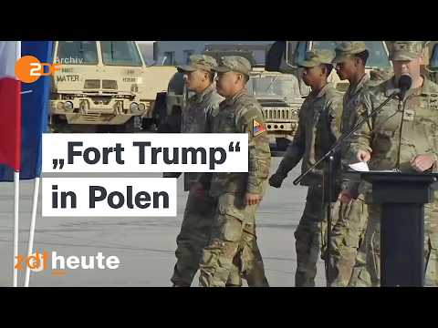 Wird Polens "Fort Trump" zum wichtigsten US-Hauptstützpunkt in Europa? | auslandsjournal