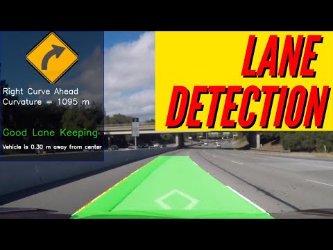 Lane Detection - Python OpenCV Project - with code