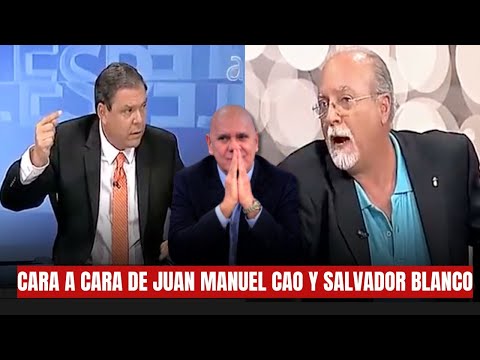🔥EL CARA A CARA DE JUAN MANUEL CAO Y EL POPULAR PRESENTADOR DE LA TV CUBANA SALVADOR BLANCO