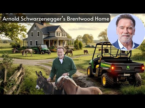 Arnold Schwarzenegger’s Brentwood Home– Fitness, Fame, and a Powerhouse Hollywood Lifestyle(2025)