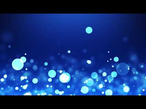 Blue bright circles Background video | Footage | Screensaver