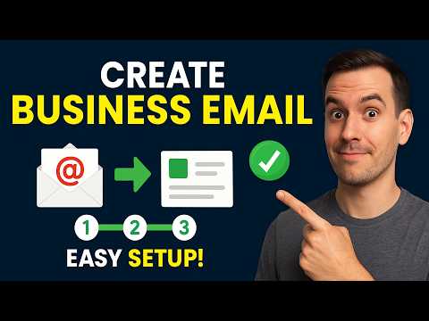 How to Create a Business Email? (Step-by-Step Tutorial for Beginners)