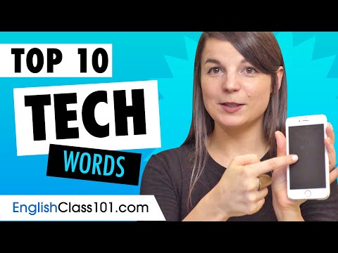 Learn 10 Tech-related Words in English