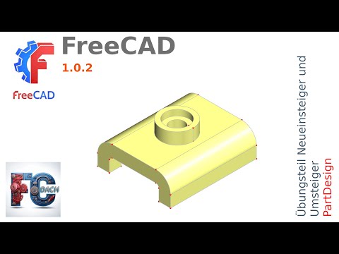 FreeCAD 1.0.2 - Exercises for newcomers and those switching over