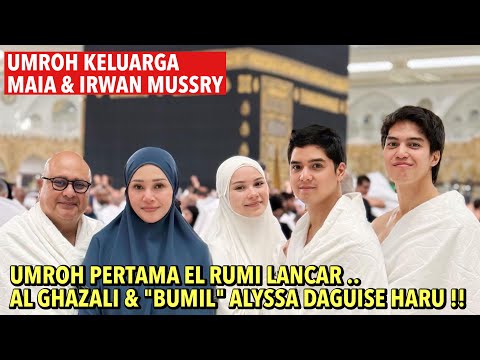 PENUH HARU .. PENGALAMAN UMROH PERTAMA EL RUMI, AL GHAZALI - ALYSSA DAN BABY !! 