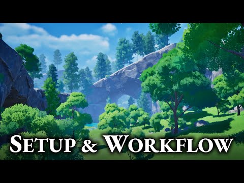Unreal Engine Stylized Environment | Stylized Nature Vol. 1 Setup/Workflow