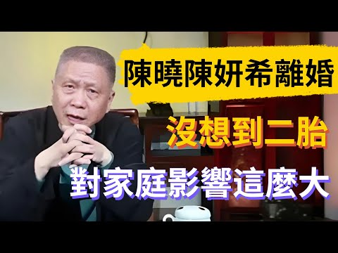 陳曉陳妍希徹底離婚，沒想到二胎對一個家庭的影響這麼大！兩人離婚竟是因為孩子？ #觀復嘟嘟 #馬未都 #圆桌派