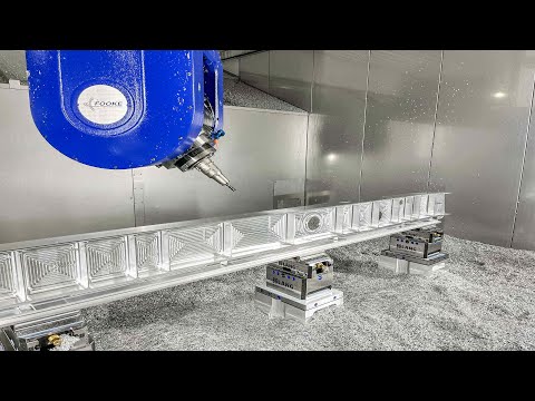 How to Efficiently Manufacture Beams & Crossbeams with 5-Axis Gantry Milling Machine