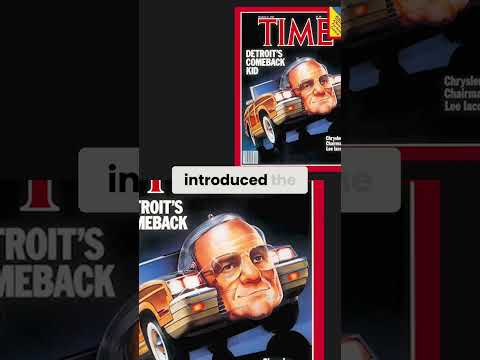 Lee Iacocca...The Man Who Saved Chrysler... #shorts