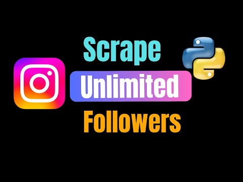 Scrape UNLIMITED Followers from Instagram Profiles (100% Automated & FREE)