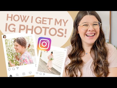 HOW TO GET CONTENT PHOTOS OF YOURSELF (so you always have something to post on IG & social media!)