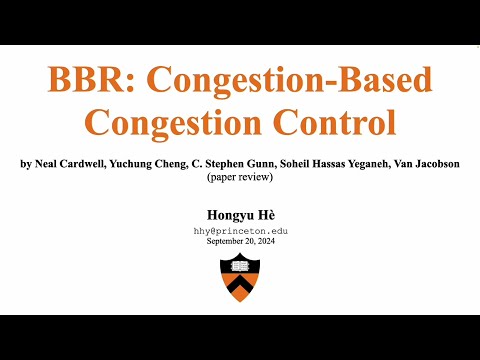 BBR: Congestion-Based Congestion Control (paper review)