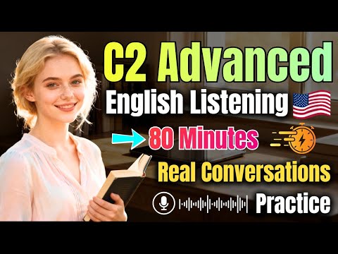 C2 Level English Listening Training Real Life Conversations in 80 Minutes
