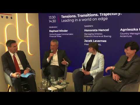 Tensions. Transitions. Trajectory: Leading in a world on edge.