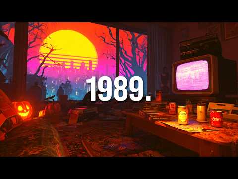 When the World Felt Endless in 1989 | Retro Ambient Mix for Deep Calm🎃🌙